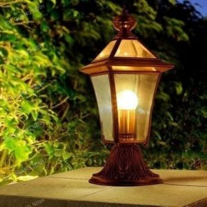 Đèn Trụ Cổng Bằng Đồng Tân Cổ Điển (SH08644002-KT: 40x45cm)
